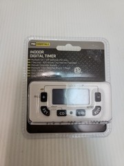 Pro Essentials Indoor Digital Timer Intertek – Multiple On/Off Settings Per Day