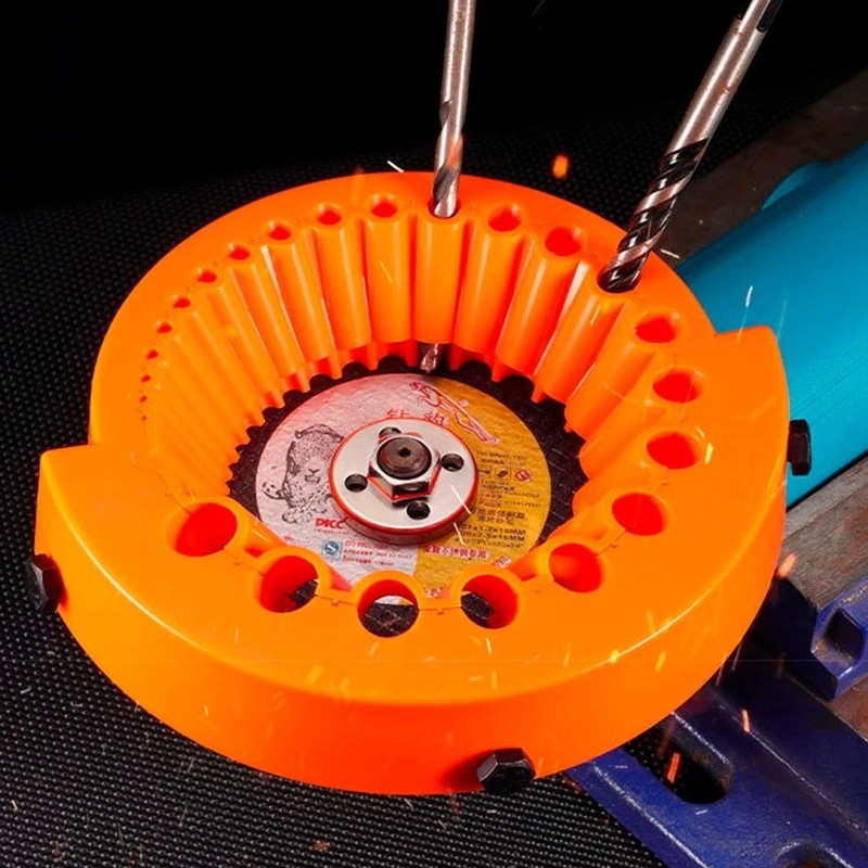 Angle Grinder Drill Bit Sharpener Tool for 2-13mm Bit Power Grinding Attachme US gallery