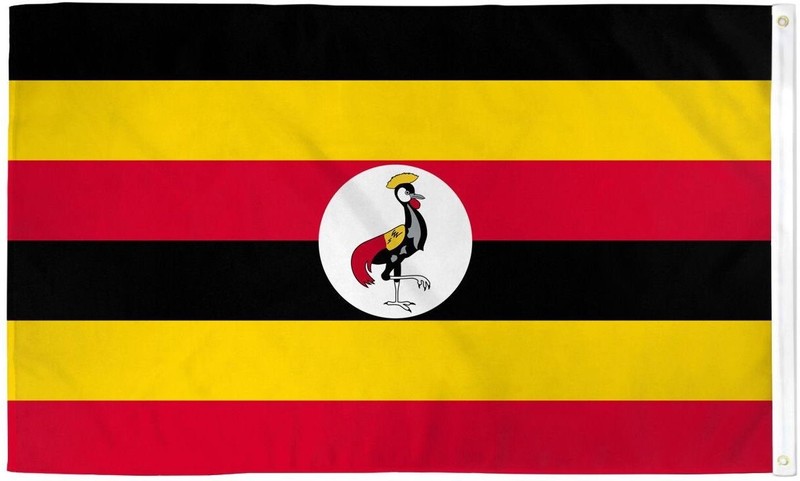 10 x "UGANDA" flag 3x5 ft polyester banner sign African Country UN United Nation gallery