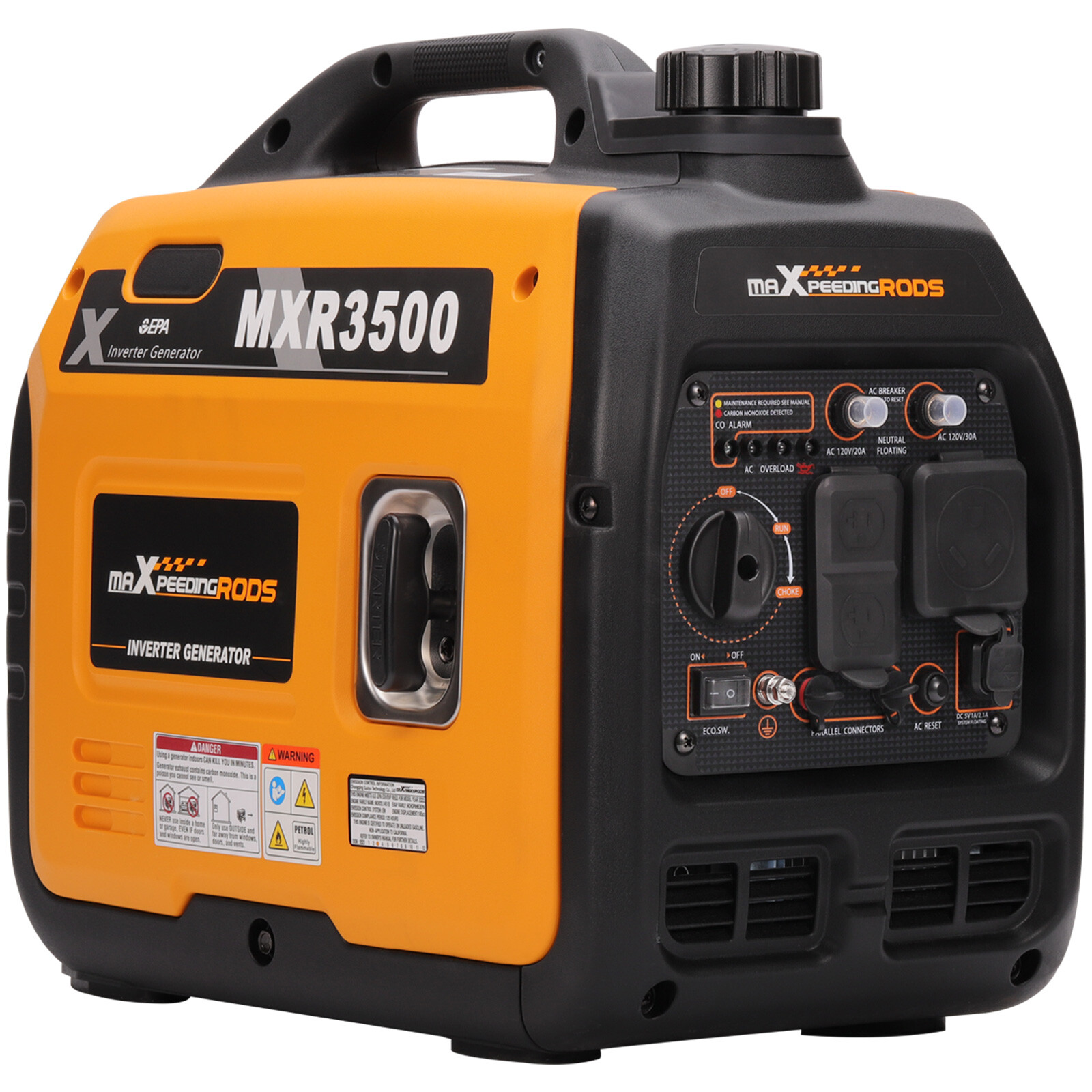 3500 Watt Generators Portable Gas Generator Inverter Quiet for Home and Camping gallery