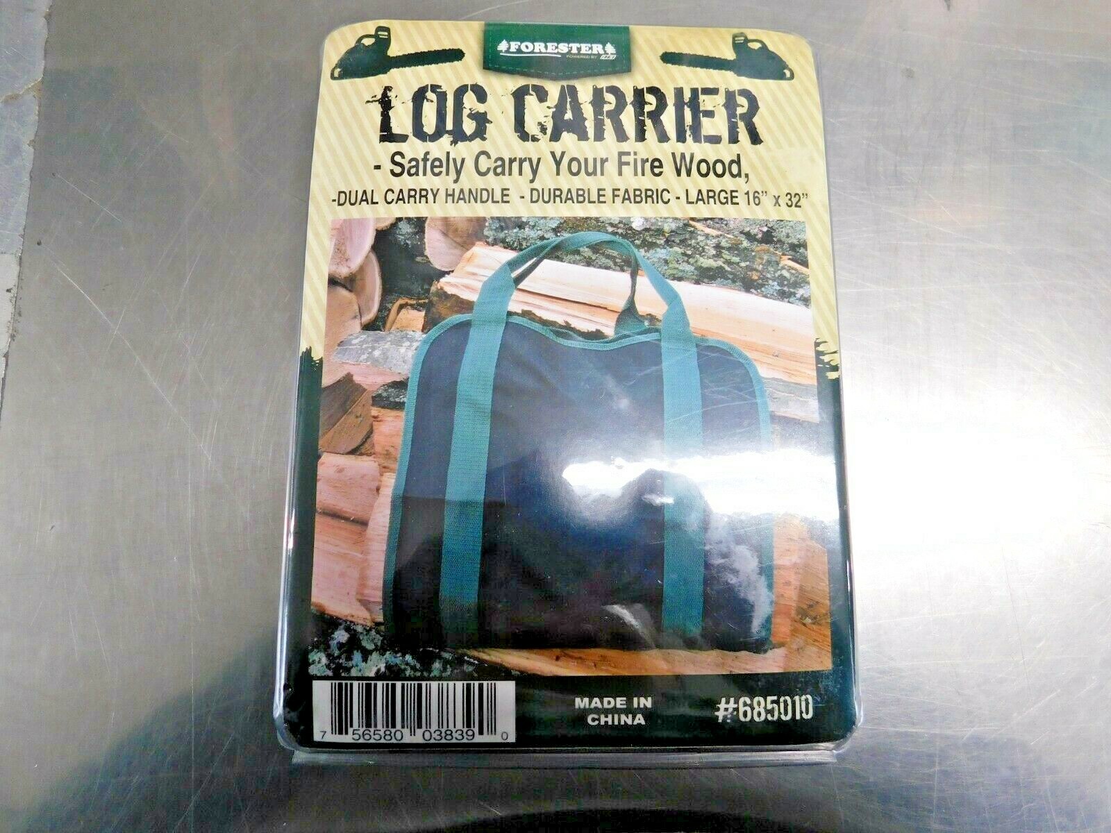 32" long X 16" wide Firewood bag Log carrier Canvas Double stitched Heavy duty gallery