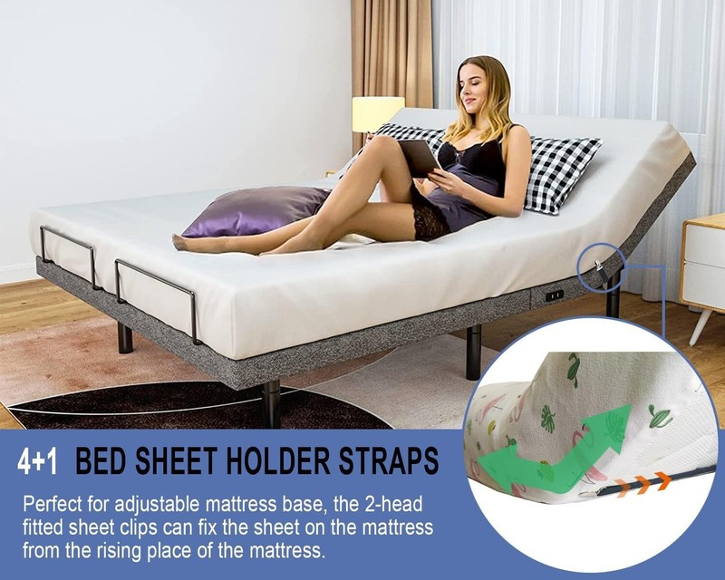 Bed Sheet Straps Scrunchie Fitted Straps Keepers Holders Elastic Fasteners 5 Pcs gallery