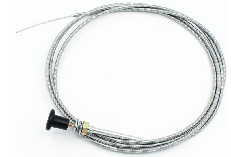 8ft. Universal Control Push Pull Throttle Choke Cable For 60122 Tractor Mower gallery