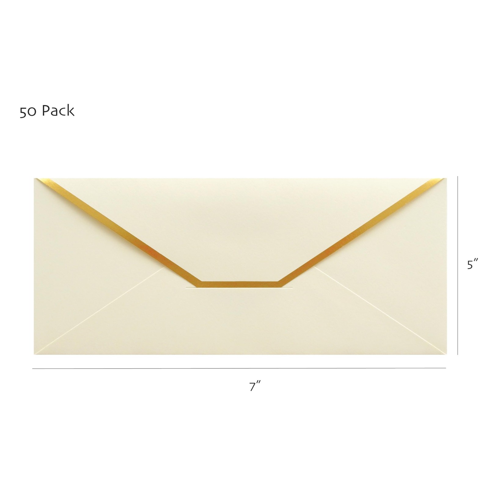 Money Envelopes – V-Flap Foil Border Luxury Gifting Money Envelopes 3 x 7 – P... gallery