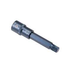 1/2″ Drive M12 Triple Square Spline Bit Socket for Repair Metric 4″ Length