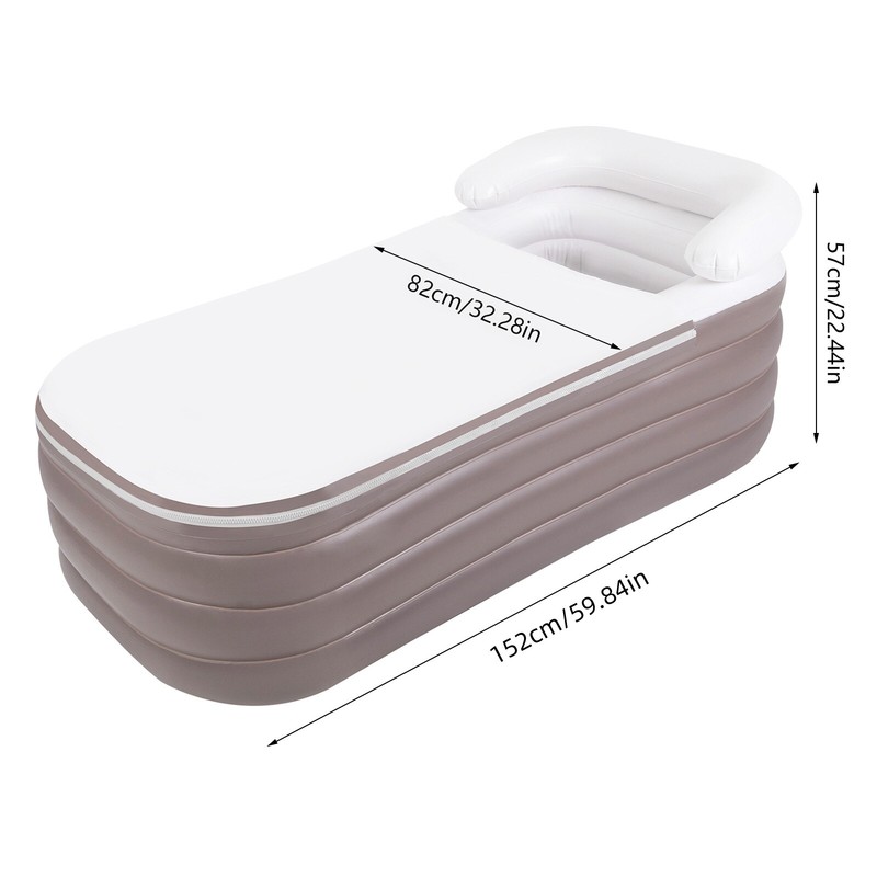 Foldable Portable Standing Bathtub Inflatable Bathtub Unisex SPA Bathtub gallery