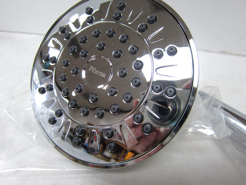Pfister Courant Shower Head and Arm Only-Polished Chrome -NEW- Free Shipping! gallery