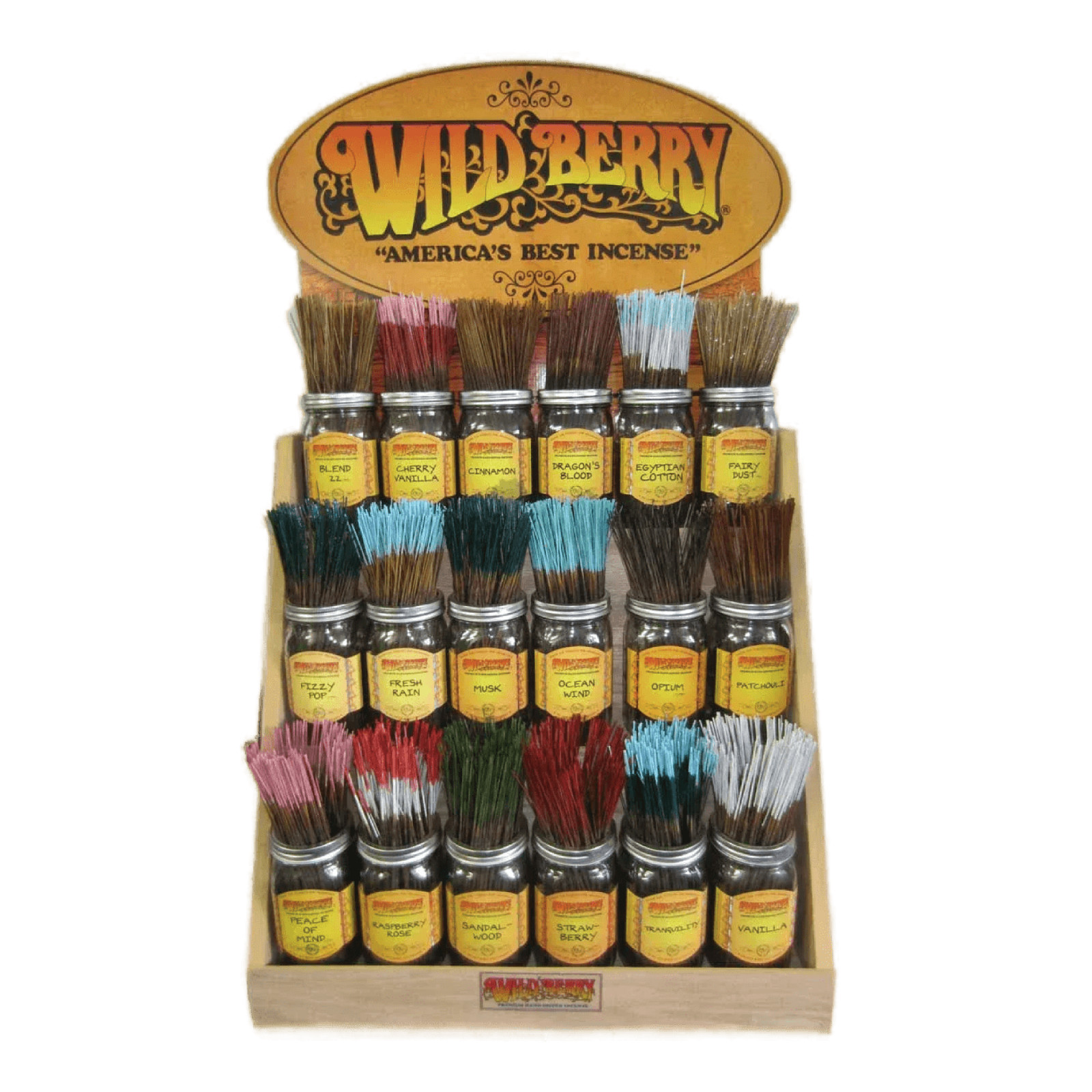 (1) 100 Sticks Bundle - Wildberry 11" Incense Sticks - Mix & Match 100+ Flavors! gallery