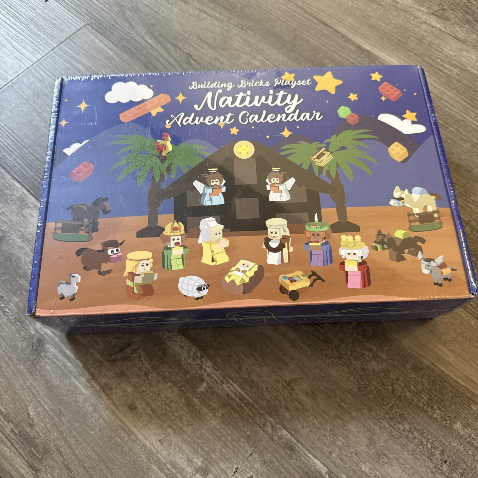 Nativity Advent Calendar 2025 Building Blocks-24 Days of Nativity Scene Set NEW gallery