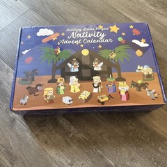 Nativity Advent Calendar 2025 Building Blocks-24 Days of Nativity Scene Set NEW