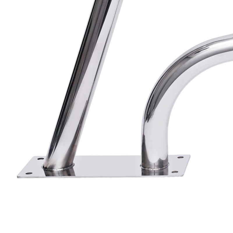 Stainless Steel Pool Handrail Rustproof Swimming Pool w/Blue Grip Cover 120kg gallery
