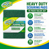 Fresh Start Heavy Duty Scouring Pads 10 Pack Green Kitchen Cleaning Scrub Pads gallery