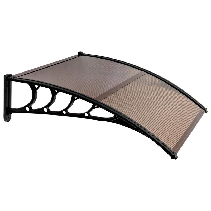 40" x 40" Window Canopy Awning Door Complete Polycarbonate Sheet Patio Outdoor gallery