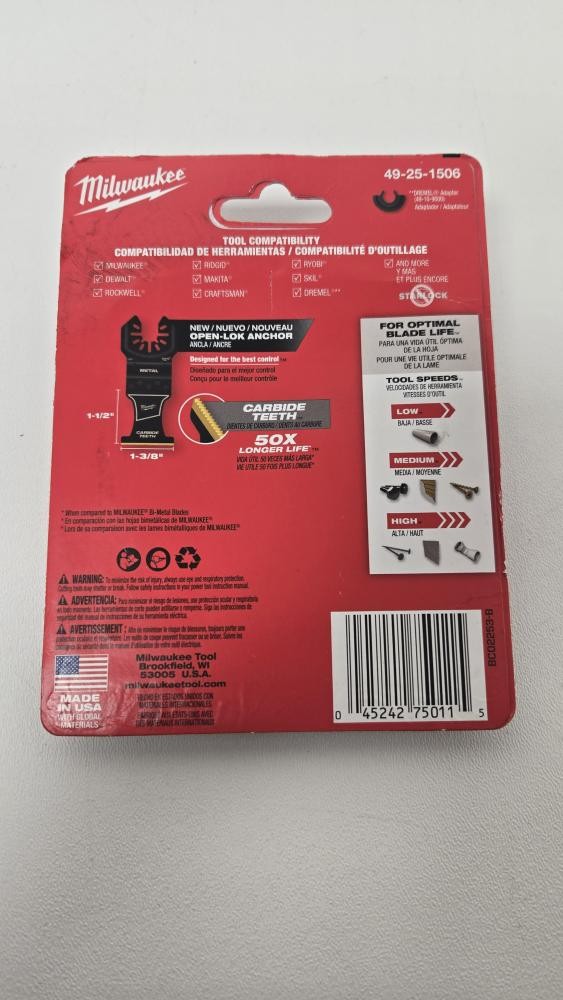 MILWAUKEE TOOLS 49-25-1506 (P08023773) gallery