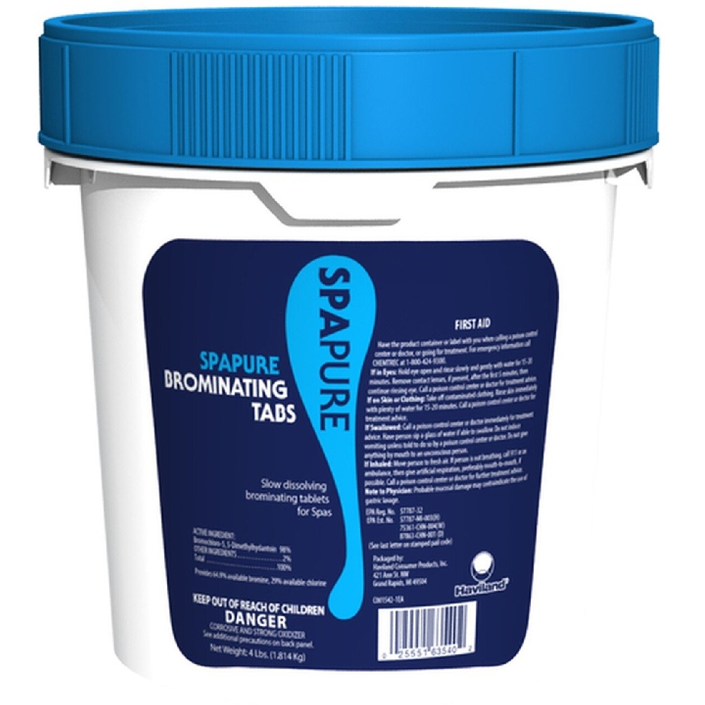 Haviland SpaPure Bromine Tablets for Spa Sanitizing Halogen 4 lb C002510-CS77C1 gallery