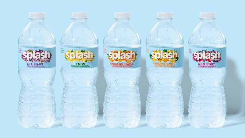 Splash Blast Mandarin Orange Flavored Water, 16.9 Fl Oz, Pack of 6 gallery