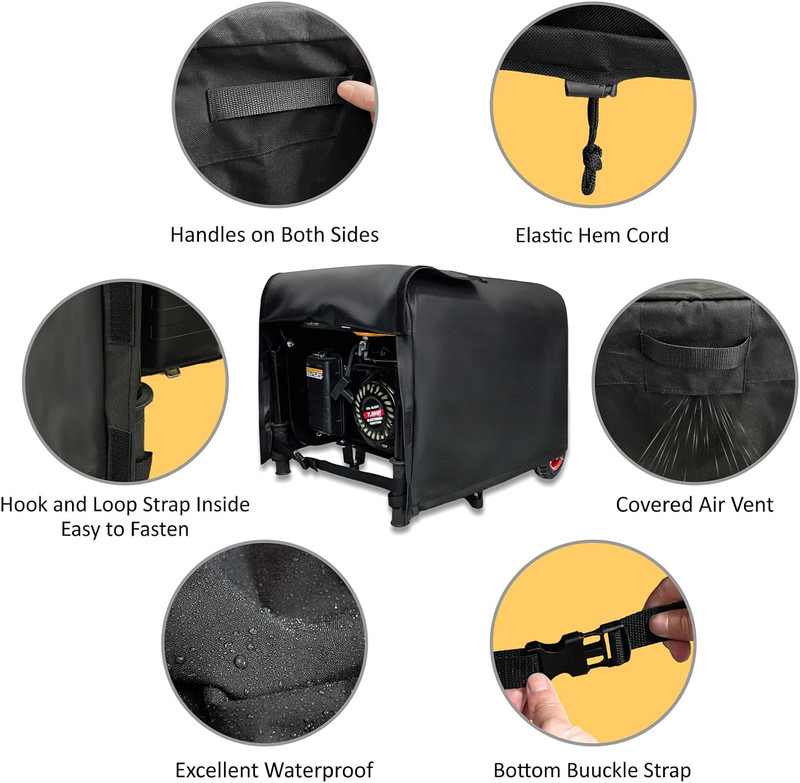 Generator Cover Outdoor Generator protective cover 2 Size 600D Oxford Cloth US gallery