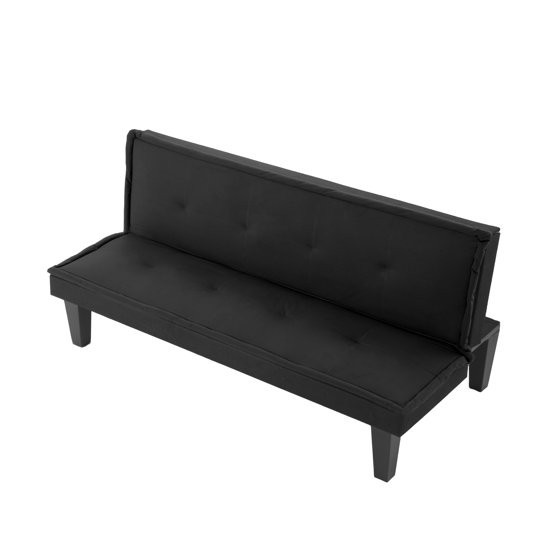 Convertible Futon Sofa Bed Multi-functional Adjustable Backrest Space Saver gallery