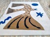 Modern Design Hand Tufted Eagle Design 100 % NZ Wool Area Rug For Living Room gallery