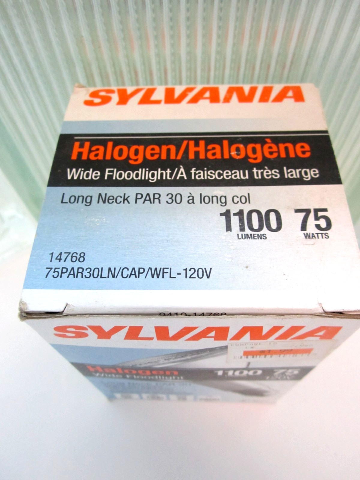 Sylvania 75W Long Neck Par 30 Halogen Wide Flood Light Bulb PAR30LN gallery