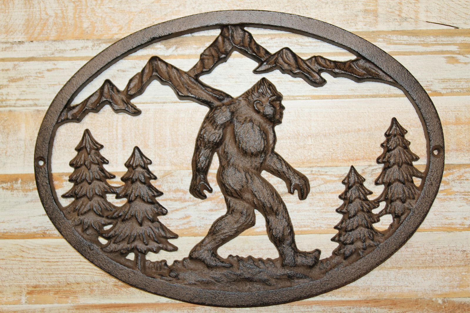 1-BIG FOOT Plaque,Wall Sign,Sasquatch Home Decor,All Occasion Gifts, F-16 gallery
