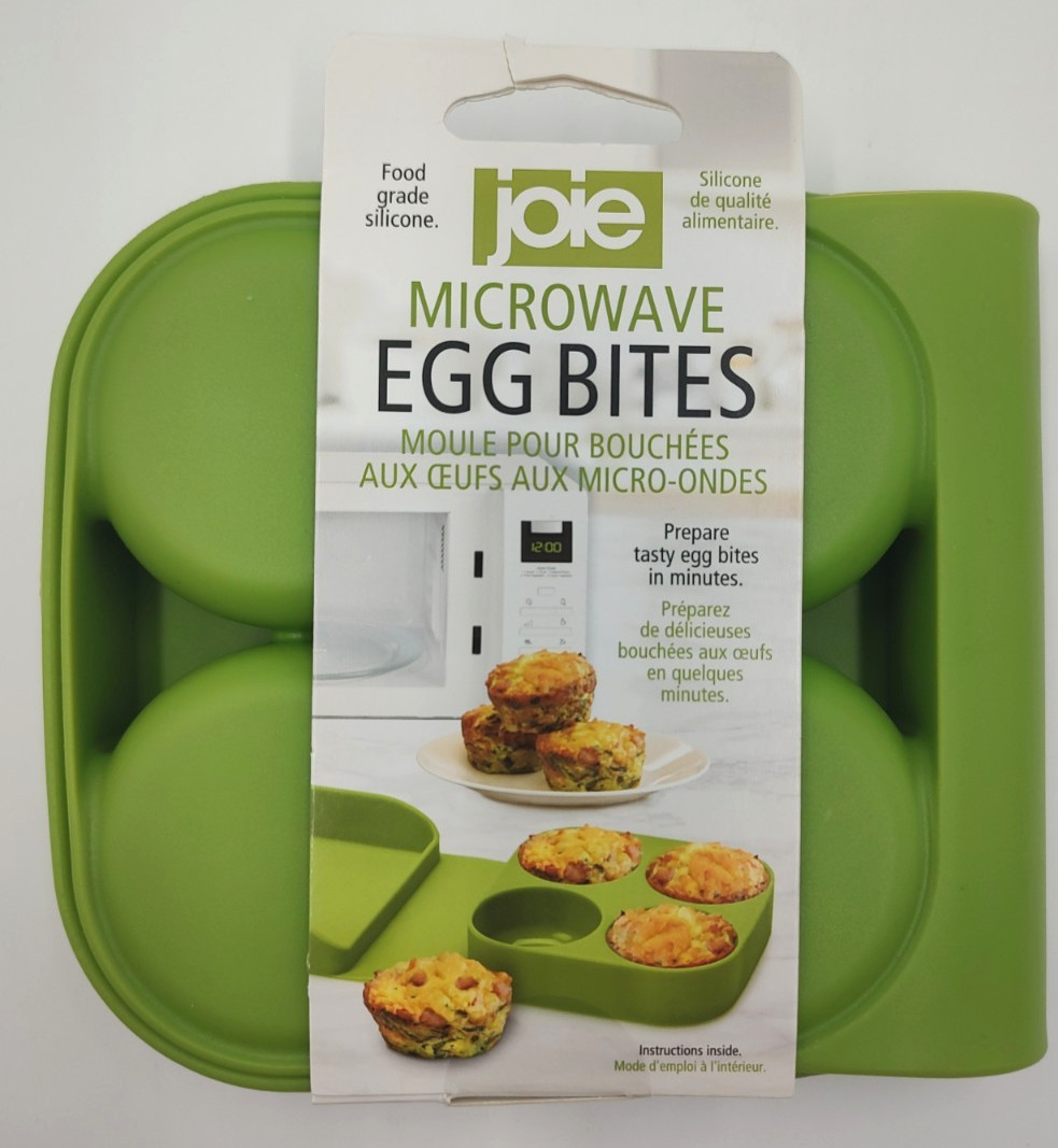 Joie Microwave Egg Bites Maker Food Grade Silicone 4 Bites in Minutes - NEW! gallery