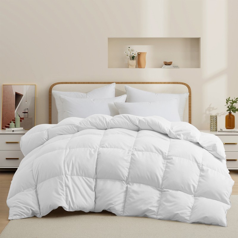 Super Soft Cozy Warm Oversized Down Comforter , King or Queen Bed Blanket Duvet gallery