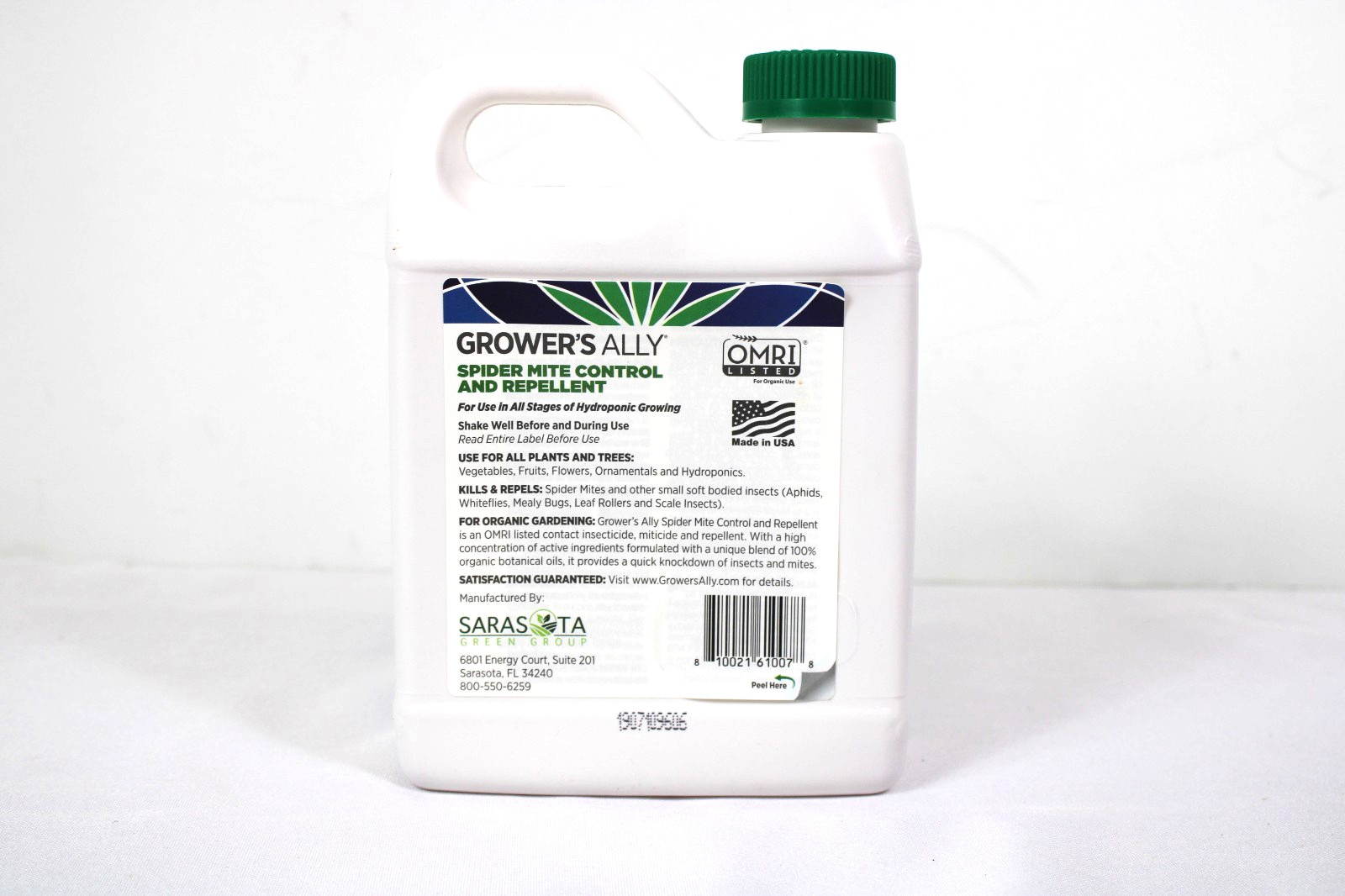 Grower's Ally Spider Mite Control Concentrate 1 Quart | Organic, Makes 100 Gal gallery