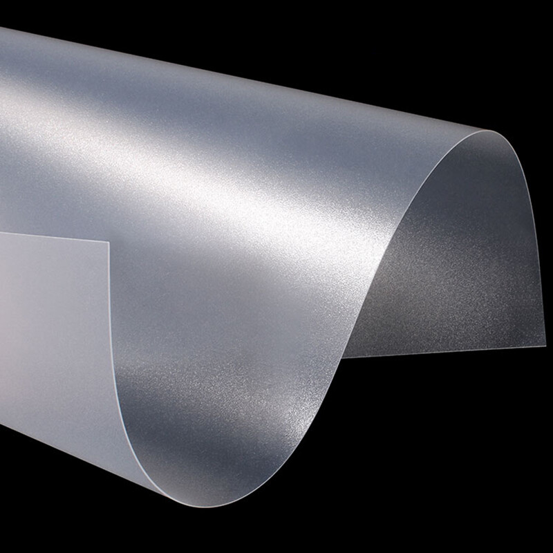 Polypropylene Plastic Thin Sheet PP Sheet Frosted Translucent Thickness 0,3~2mm gallery
