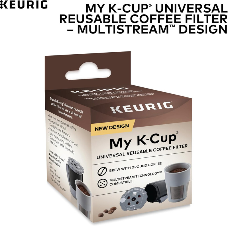 My K-Cup Universal Reusable Filter Multistream Technology - Gray gallery