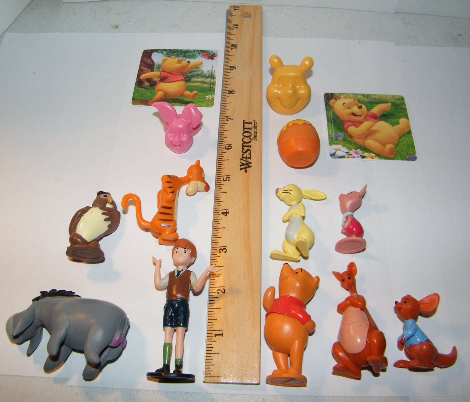 Winnie The Pooh Cake Toppers Set 14 Cupcake Decorations with 10 Figures gallery