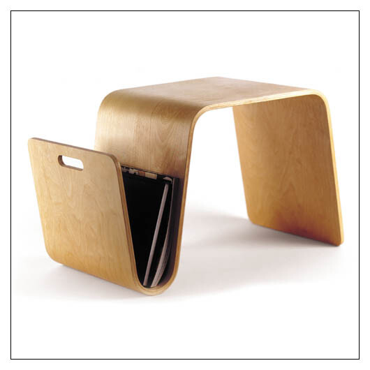 Offi Mag Table in Walnut, Birch; White, Red or Black HPL(high pressure laminate) gallery