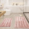 Miiujjir Light Pink Bathroom Rugs Sets 2 Piece Extra Soft And Absorbent gallery