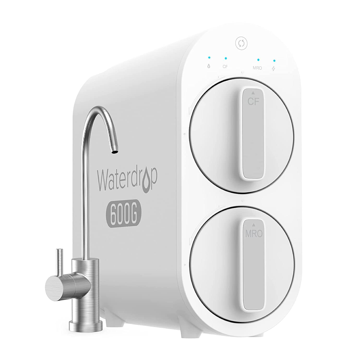 Waterdrop Tankless Reverse Osmosis Water Filtration System, 600 GPD, Smart Panel gallery