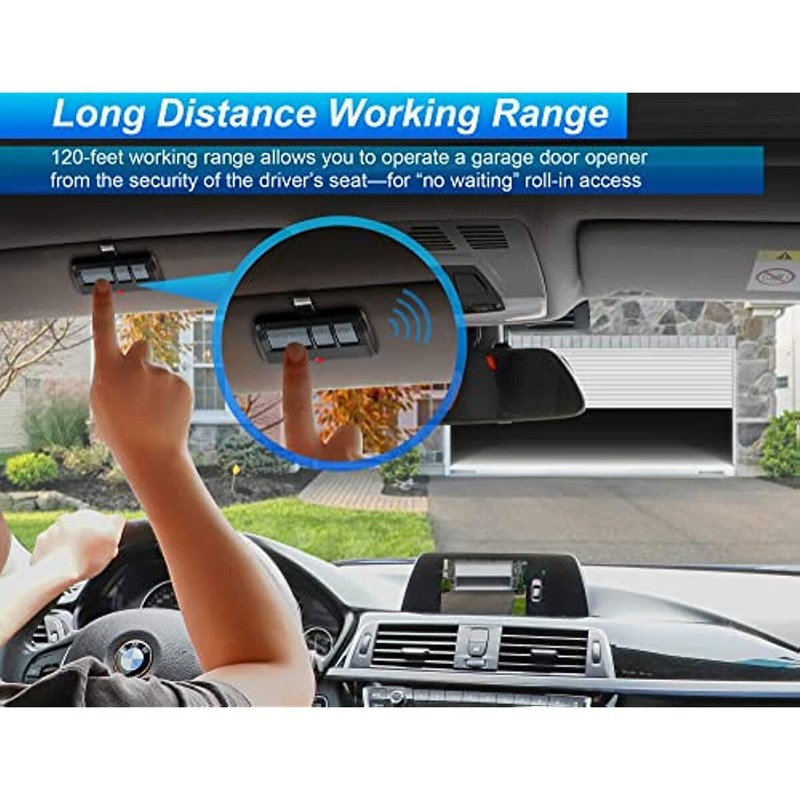 For LiftMaster 883LM Push Button Garage Door Opener Security+ 2.0 Yellow Learn gallery