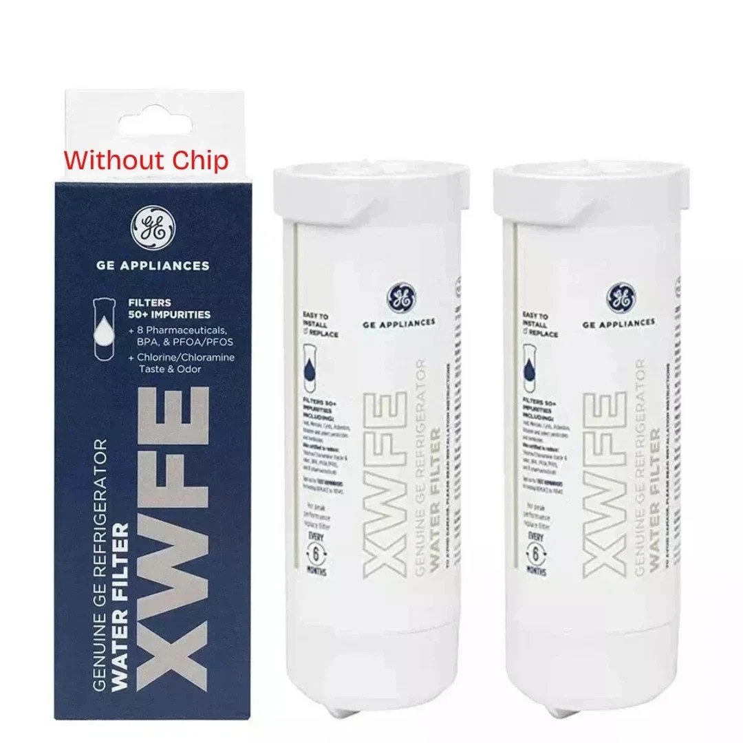 2 PACK GE XWFE Replacment Refrigerator Water Filter Without Chip gallery