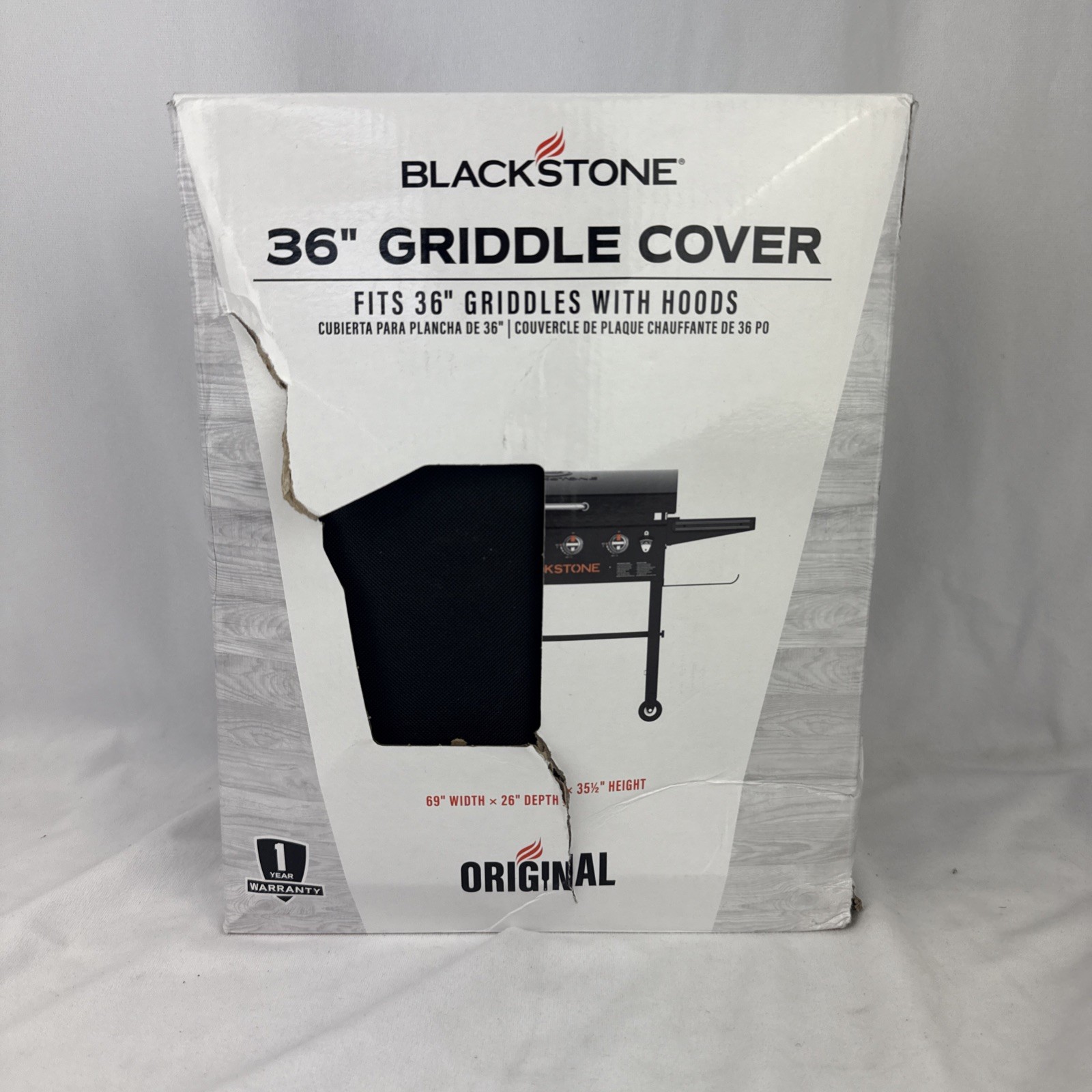 Blackstone 5482 Griddle Cover Fits 36 Inches Cooking Station with Hood Water Res gallery