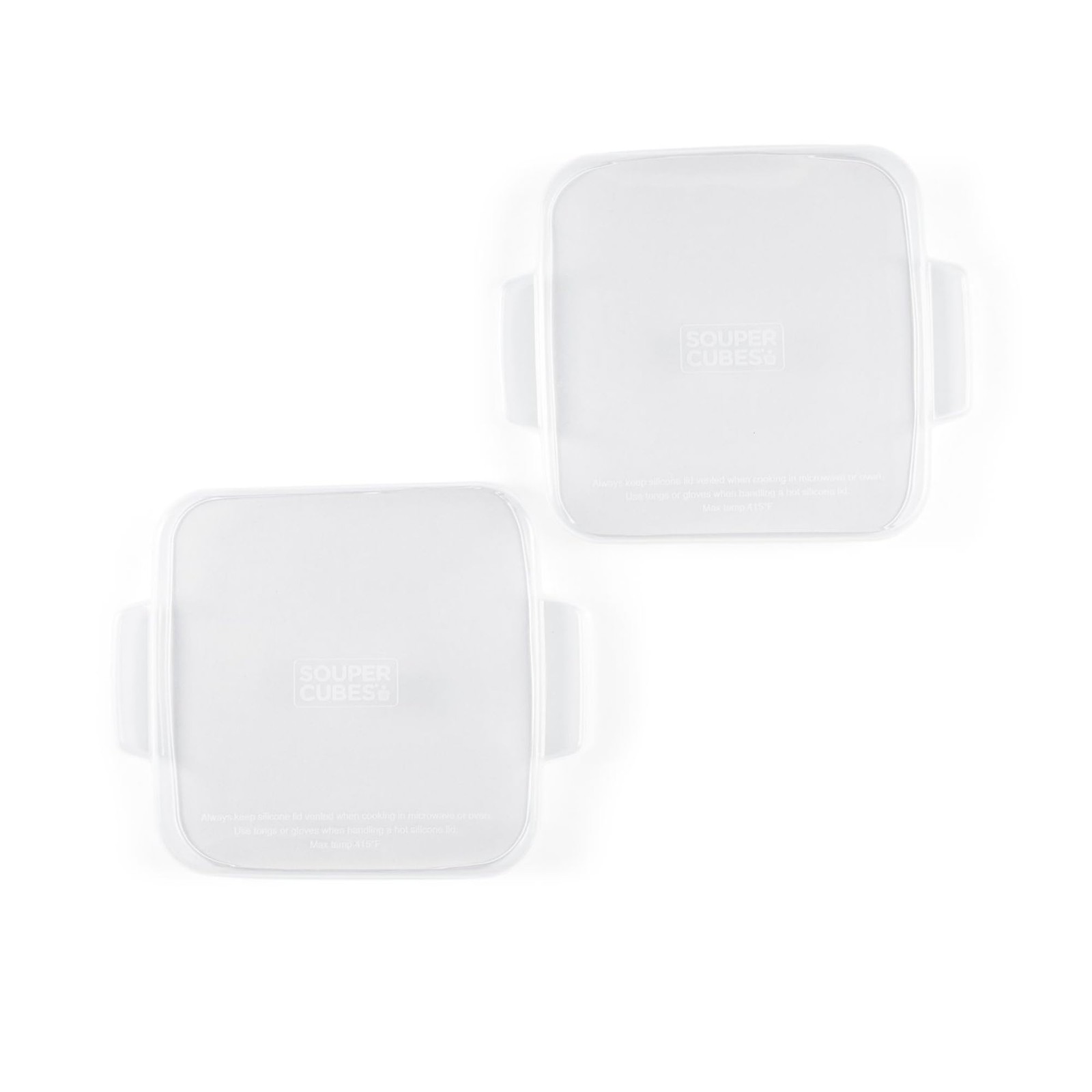 Souper Cubes 5 x 5 Stoneware Ceramic Baking Dishes Replacement Silicone Cover... gallery