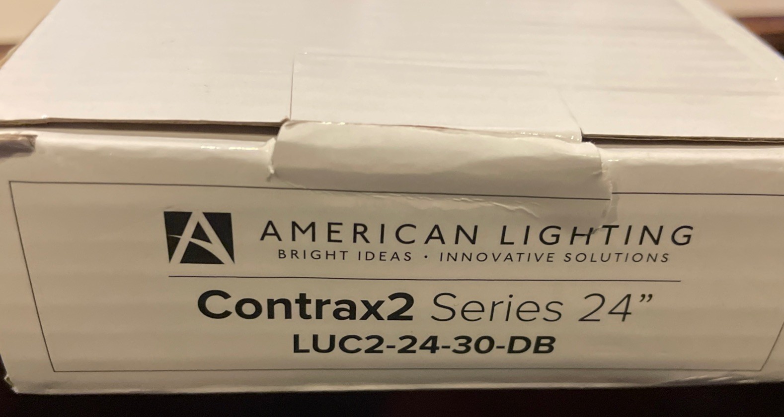 American Lighting LUC2-24-30-DB Contrax2 24" Long LED Light Bar Dark Bronze gallery
