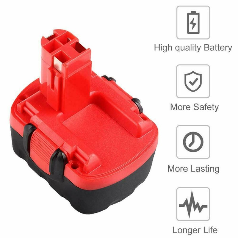 2PACK For Bosch 4600mAh Ni-MH Battery BAT140 14.4V BAT038 BAT040 BAT041 33614 us gallery