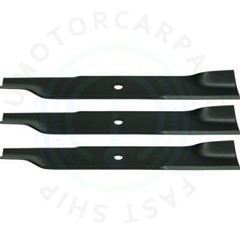 3 Pcs Black Mower Blade Deck For Hustler 52″ Raptor 603995 795526 783753