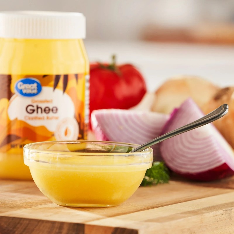Great Value Grassfed Ghee Clarified Butter Jar, 13oz Full gallery