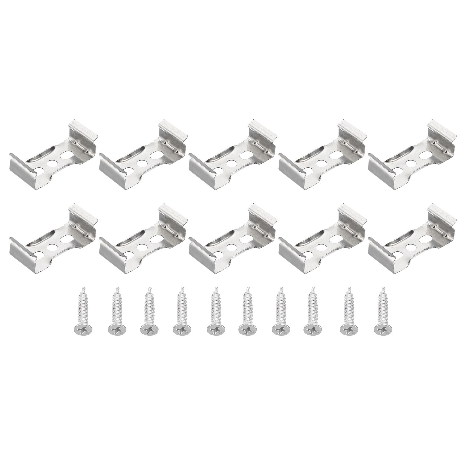 50pcs T8 LED Light Brackets Fluorescent Tube Mounting Clip Holder Hanger Clamps gallery