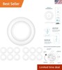 ENERGY STAR Dimmable LED Disk Lights 12-Pack, 15W, 5000K Brightness, Listed gallery