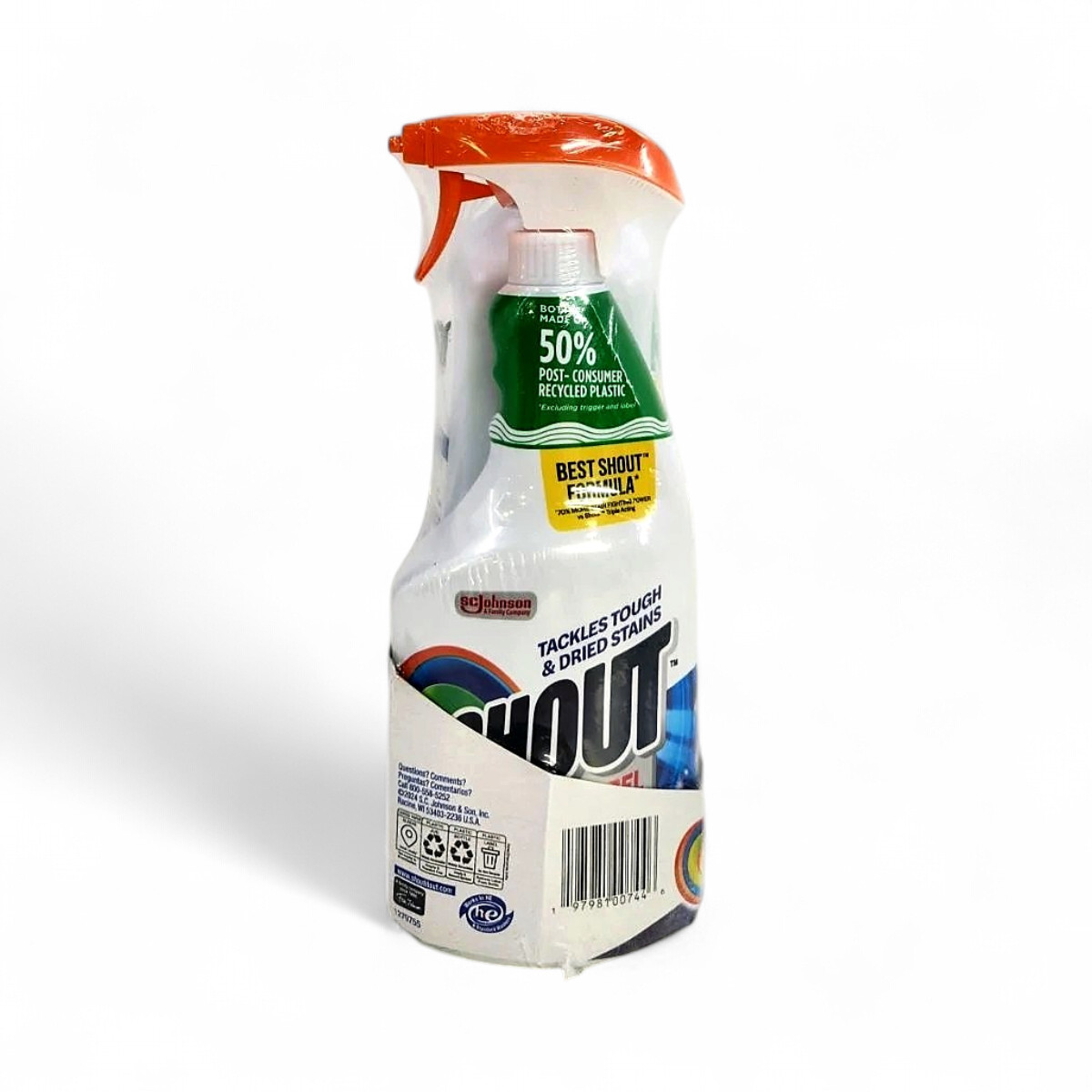 Shout Advanced Action Gel Laundry Stain Remover, 22 oz Sprayer & 60 oz Refill gallery