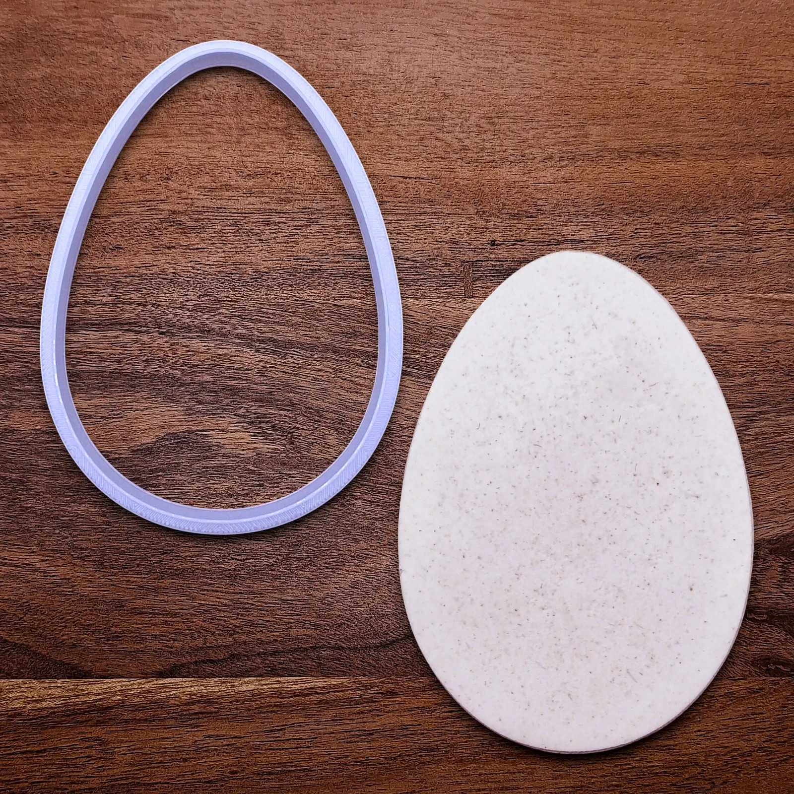 Egg Cookie Cutter 7pc Set - Classic Spring Oval Shaped Easter Baking Craft Mold gallery