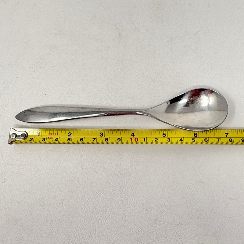 International Silver Lucerne Spoon Set 5 Pcs Replace Stainless Modern Minimalist gallery