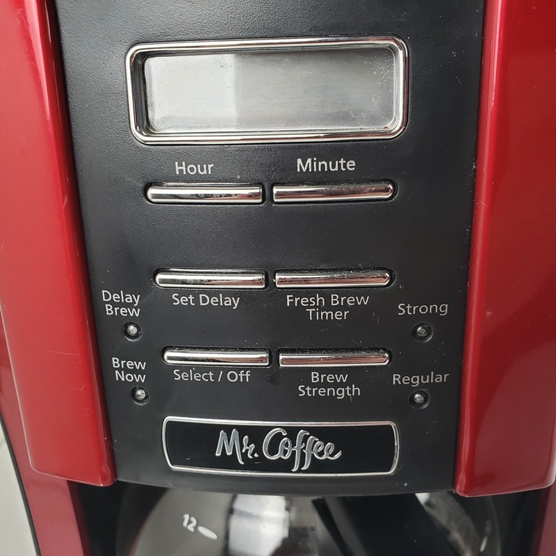Mr. Coffee 12 Cup Programmable Coffee Maker Red Black BVMC-EVX23-RB gallery