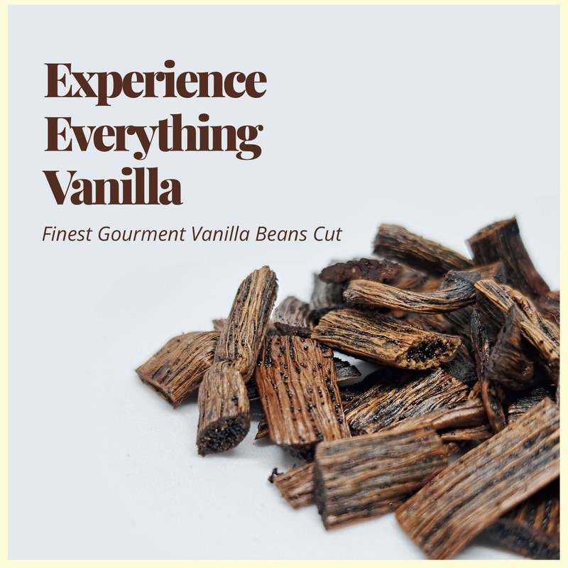 Vanilla Bean Cuts 1 Pound, Grade B Best vanilla Beans for Making Vanilla Extract gallery