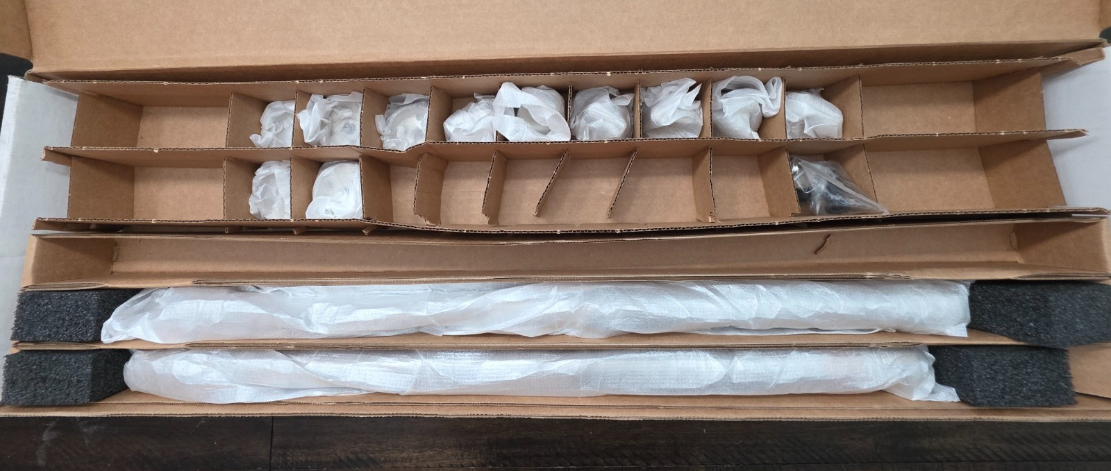GE CAFE CXFCGHKPMSS HANDLES FOR GAS RANGE BRUSHED STAINLESS new in box gallery